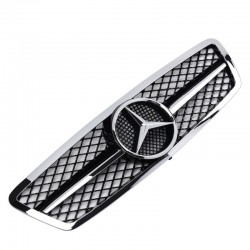 Εμπρόσθια μάσκα AMG look για Mercedes-Benz C-Class (W203, S203)